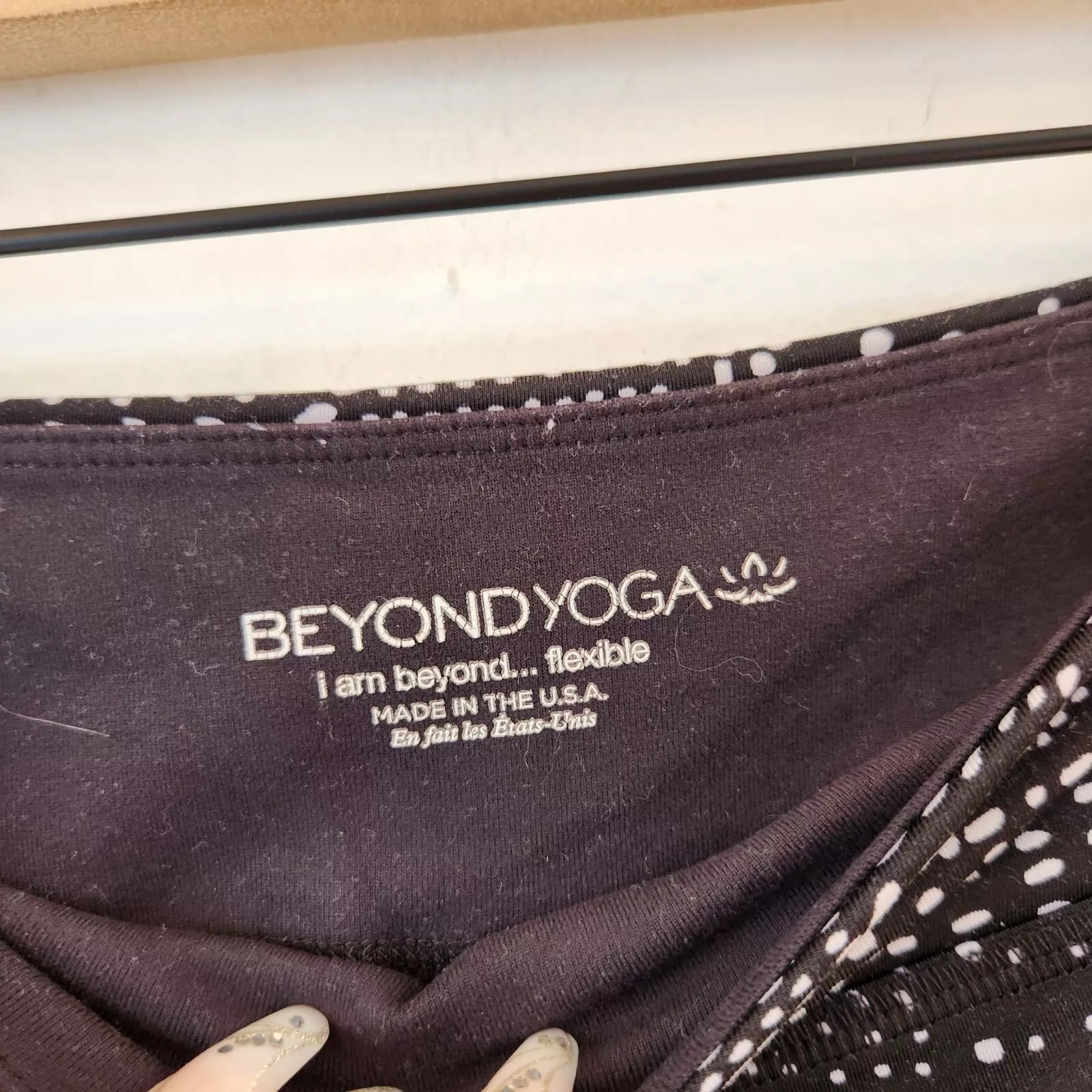 beyond-yoga full length stretch running leggings