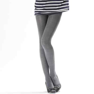 Fashion Comfortable Women's Pantyhose   High-Quality Gray Velvet Warm Tights