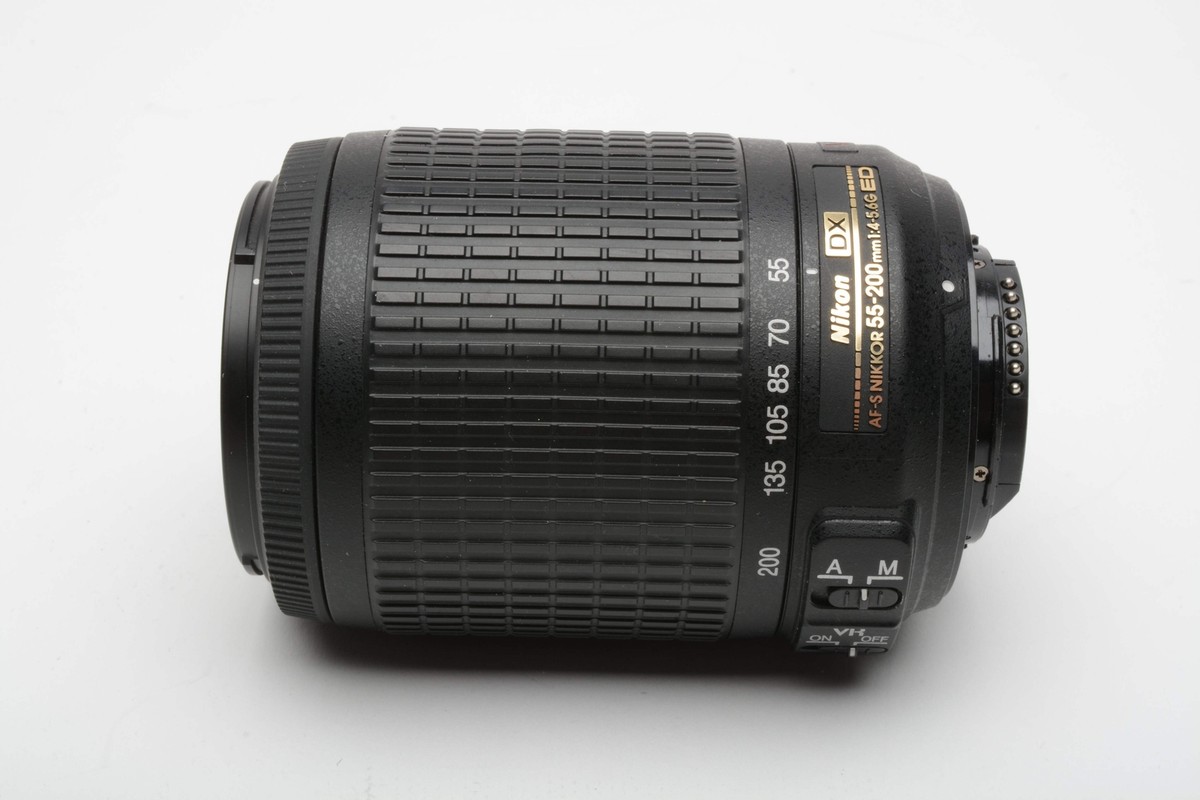 Nikon AF-S 55-200mm f4-5.6G ED VR DX, Boxed, MF ONLY! *Read | eBay