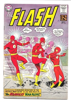 The Flash 132, 1962 Daphne Dean App. John Broome & Carmine Infantino DC 7.5 VF-