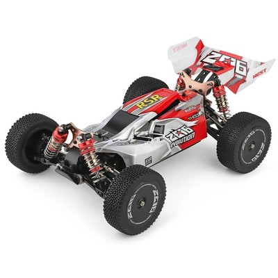 RC Racing Car Wltoys 144001 1/14 60km/H High Speed 4WD Speed RC Car - Red US