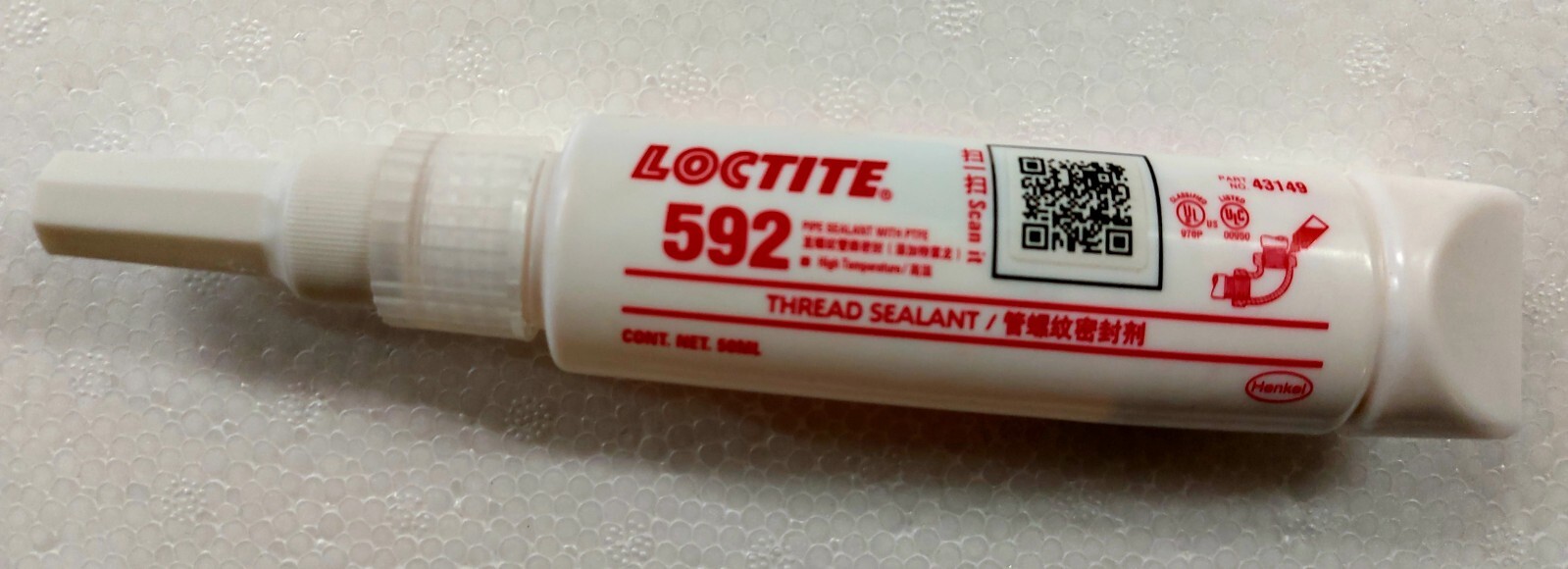 LOCTITE 592 PIPE SEALANT WITH PTFE 50 ML eBay