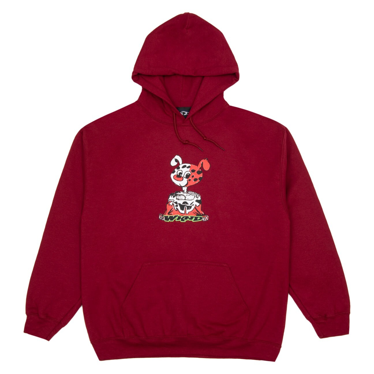 Совершенно новая мужская толстовка с капюшоном WKND Rip Torned Hoodie Garnet