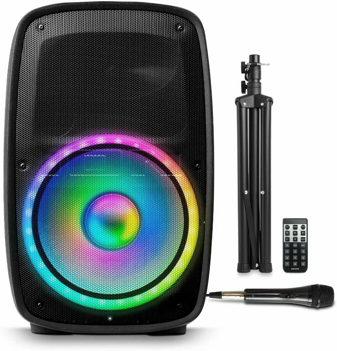 Wireless Microphone Costco Speaker With Microphone ION Audio Sport