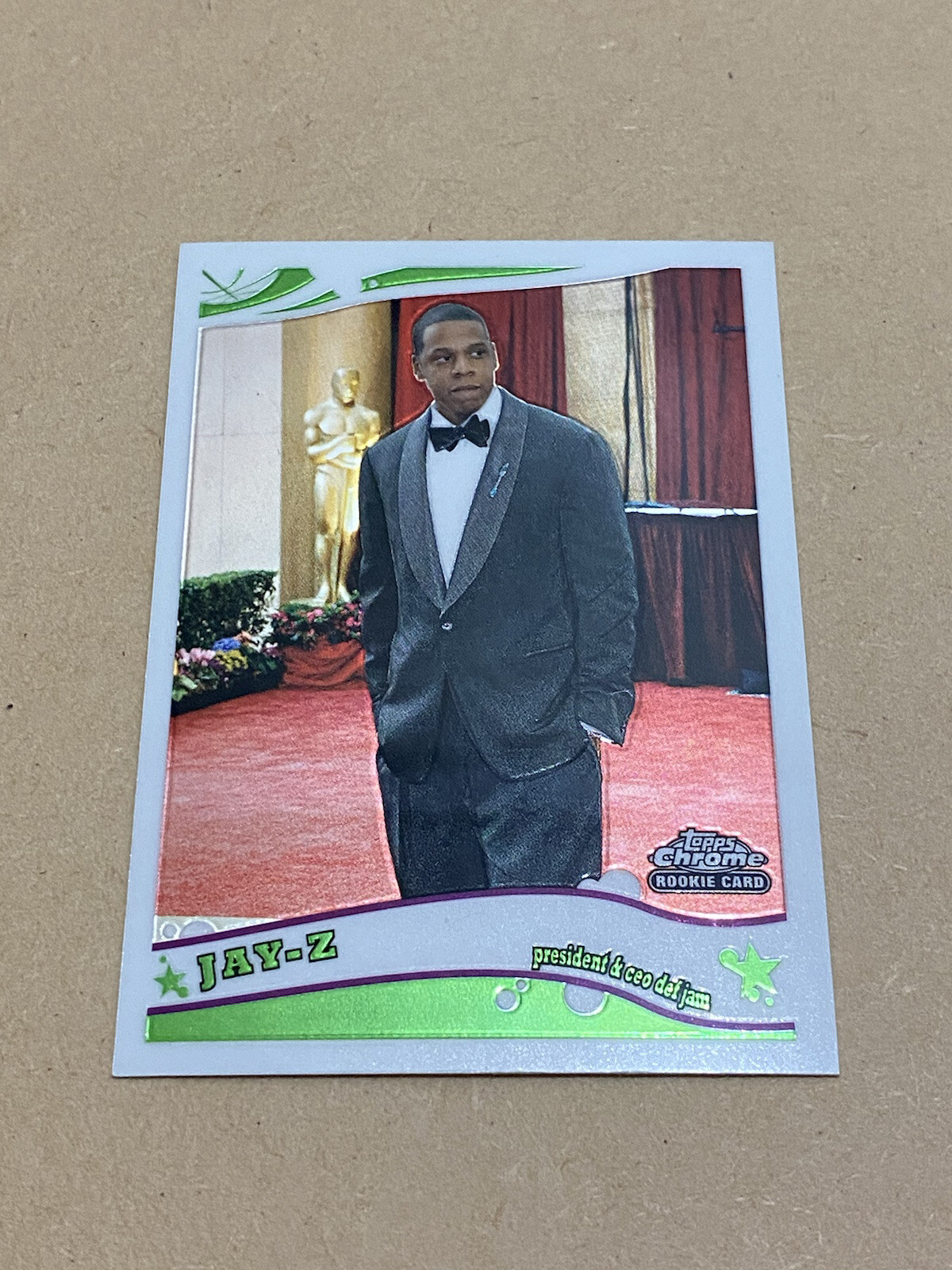 2005 06 Topps Chrome Jay - Z Rookie Card RC Hip Hop Artist Rapper CEO ...