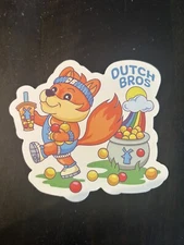 DUTCH BROS Coffee Sticker