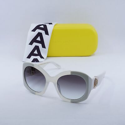 New MARC JACOBS MARC 722/S 0SZJ GB Ivory/Grey Azure Gradient New MARC JACOBS MARC 722/S 0SZJ GB Ivory/Grey Azure Gradient