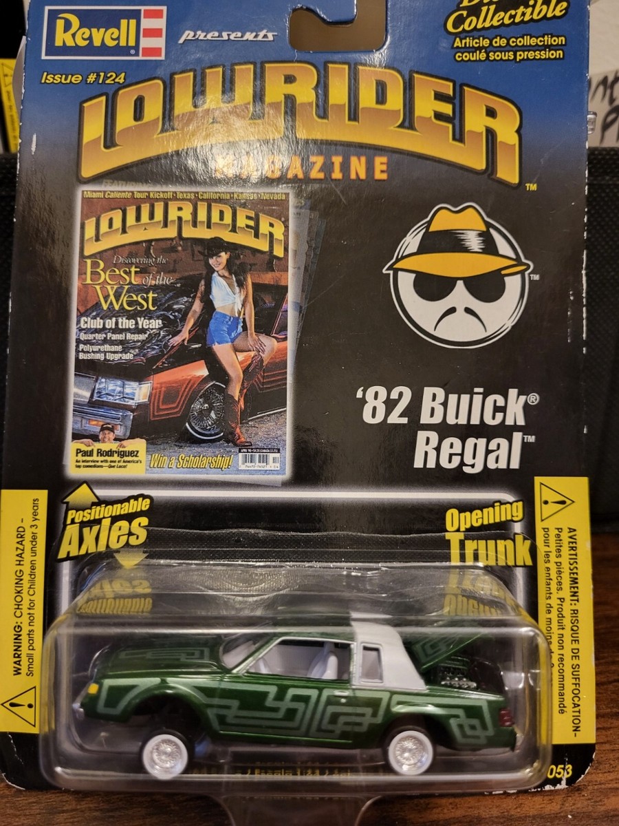 ミニカー REVELL 1988 ALL RIGHTS RESERV ED Revell 82 1982 Buick Regal Lowrider Magazine Auth Detailed