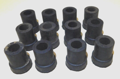12 EZGO Medalist TXT ST350 Golf Cart 1994-Up Rear Leaf Spring Bushings #3132