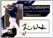 2011 ITG Heroes and Prospects Full Body Silver Auto /390 Levon Washington #A-LW