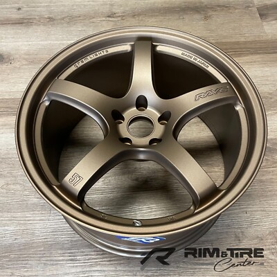 Gram Lights 57CR 19x9.5 +25/19x10.5 +35 5x112 Bronze II Staggered (Set of 4)