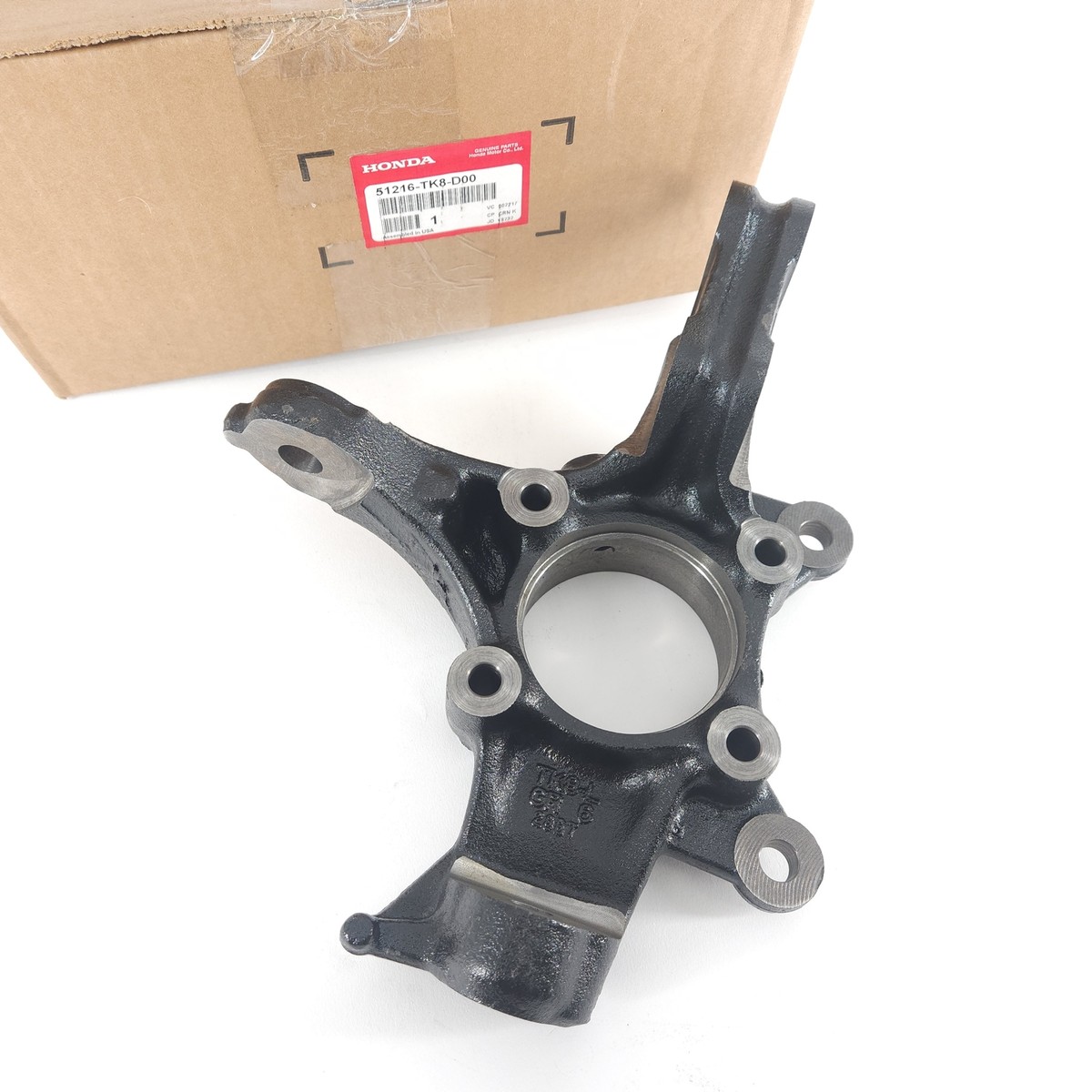 Genuine OEM Honda 51216-TK8-D00 Driver Front Steering Knuckle 2011