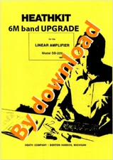 Add 6m band on the HEATH SB-220 Amplifier