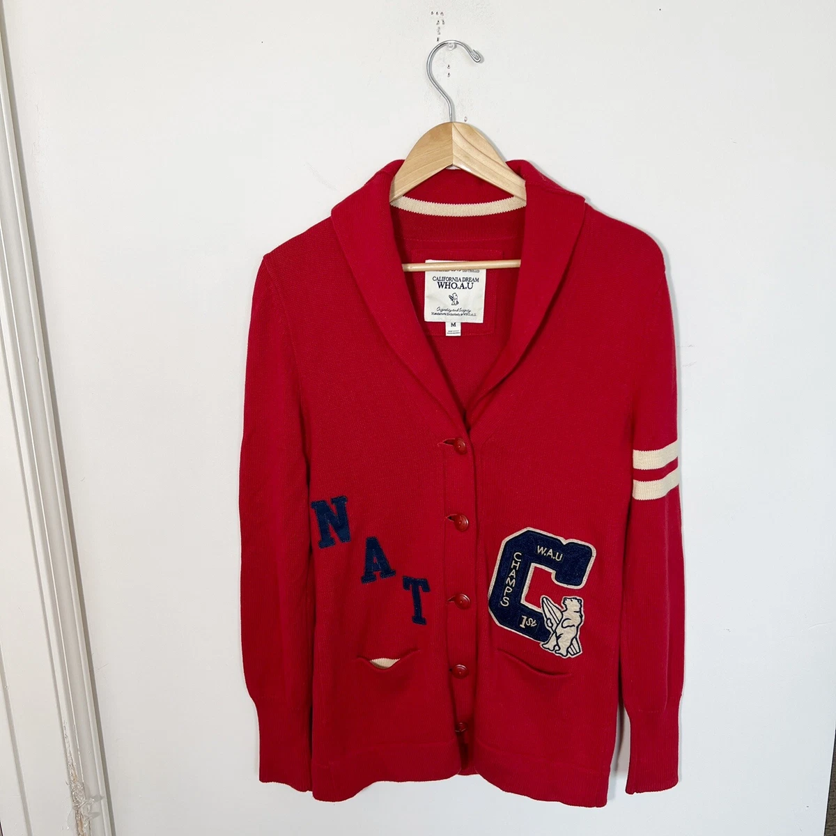 Letterman cardigan clearance