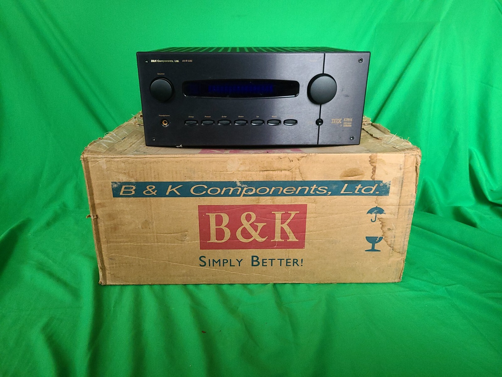 B&K AVR 505 Dolby Digital DTS Audio Video Receiver Sorround Audiophile