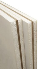 White Upvc Flat Door Panel Reinforced 28mm 24mm Thick Large Sizes
