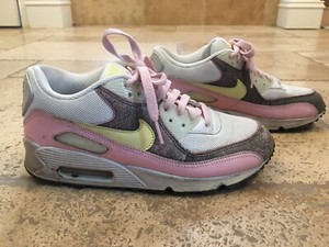 Nike Air Max 90 Easter Bunny Pink Athletic Sneakers Womens Size 7.5  312052-171 | eBay