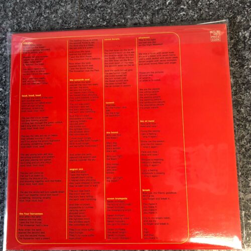 DOUBLE VINYL LP APHRODITES CHILD 666 VERTIGO 6641 581 UK 2ND PRESS 1973 NM-/NM- - Bild 19 von 19