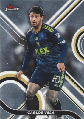 2022 Topps Finest Major League Soccer Base Common Cards (1 - 10) - MLS