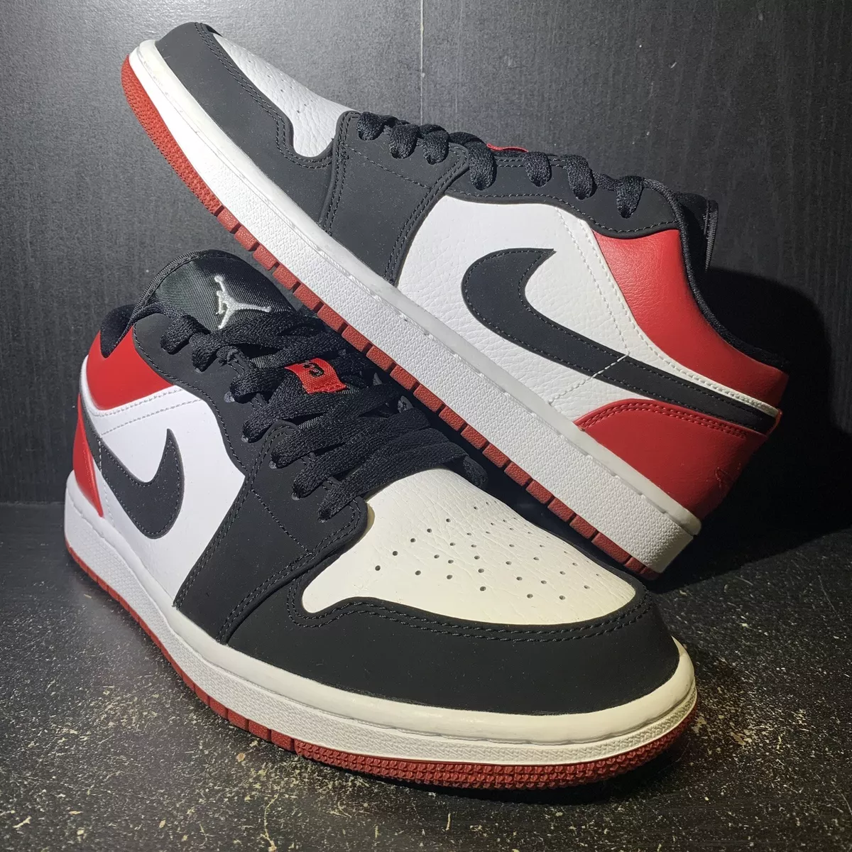 Air Jordan 1 Low Black Toe 2019 Size 9 eBay