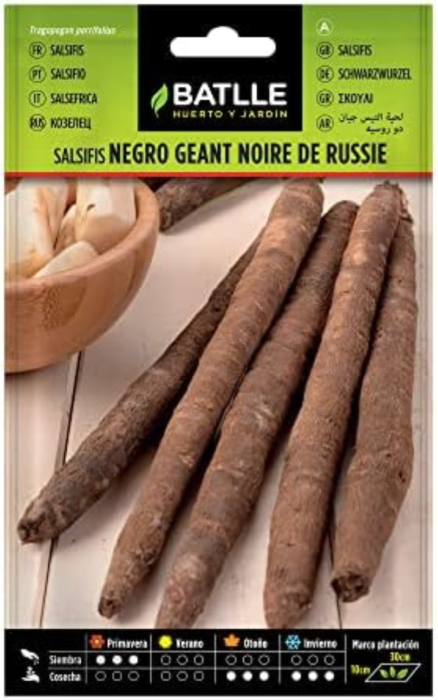 Semi di ortaggi di Batlle - Salsify Geant noire de Russie (600 semi)