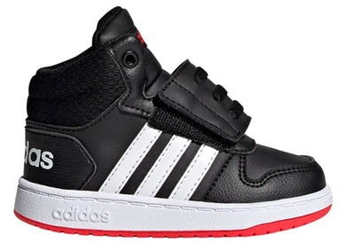 Baby Shoes Baby adidas FY9291 Tennis High Sports Gymnastics Tear Black |  eBay