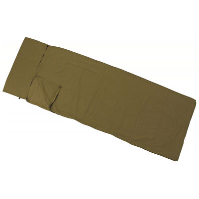 Neu Fox Outdoor Hüttenschlafsack Lusen coyote Camping Outdoor Survival