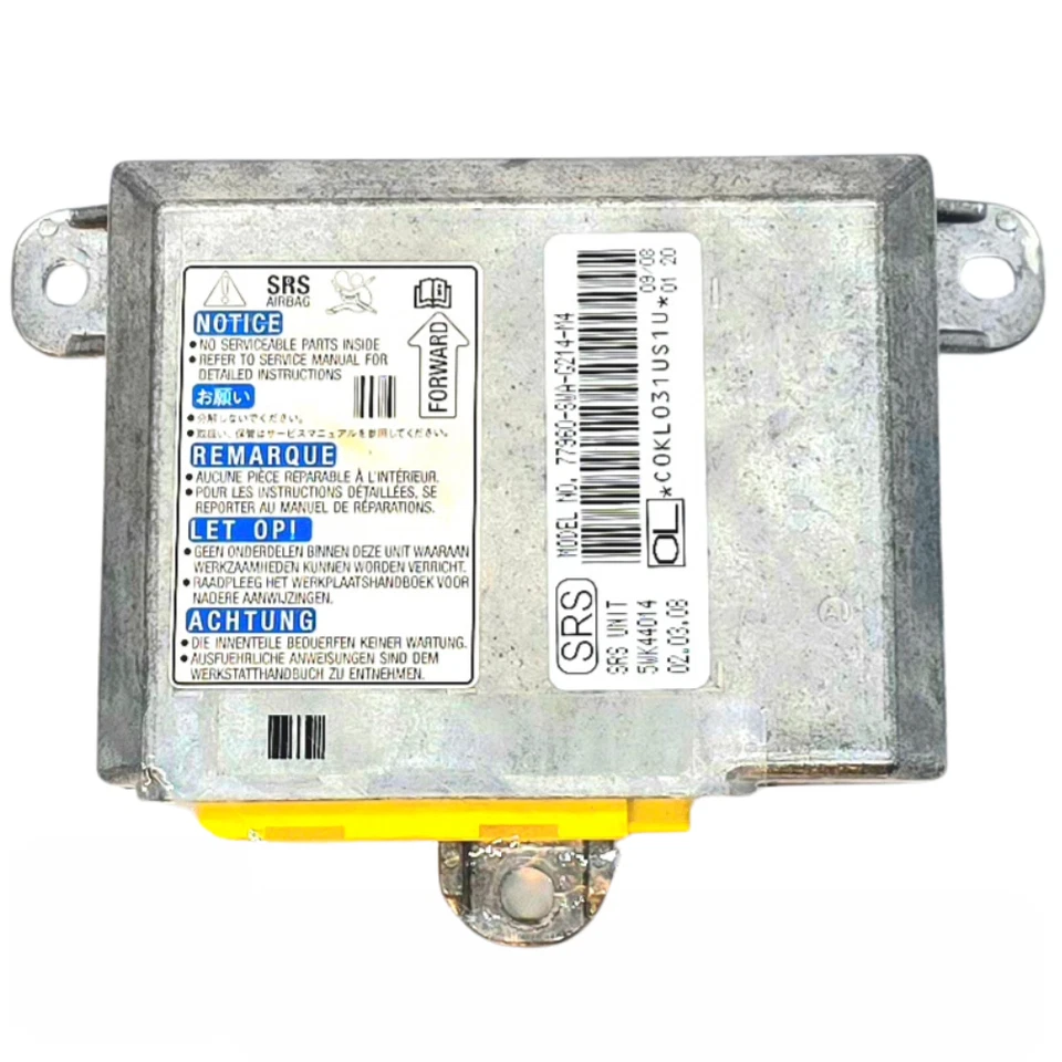 77960-SWA-G214-M4 CENTRALINA ECU sensore airbag HONDA CRV III 2006-2012 - Immagine 3 di 4