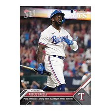 Adolis García - 2023 MLB Topps Now Card 1023 - Print Run: 367 Texas Rangers