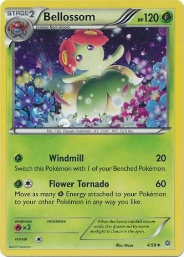 Bellossom Pokémon TCG Cards for sale | eBay