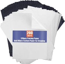 Transfer Paper Tracing Paper for Drawing Trace Paper - PSLER Translucent Tracing