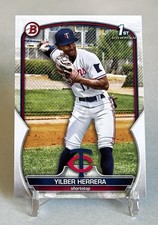 Yilber Herrera 2023 Bowman 1st #BP-86 Prospects Minnesota Twins