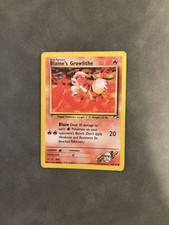Blaine's Growlithe 62/132 Unlimited Common Gym Heroes Pokemon Heavily Played on eBay