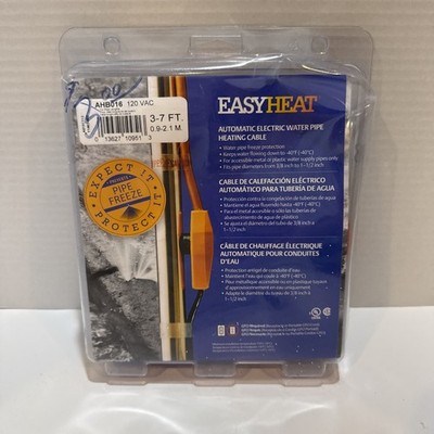 EasyHeat AHB016 AHB 6 ft. Automatic Electric Water Pipe Heating Cable