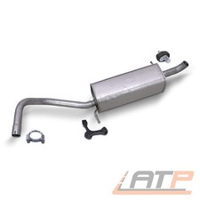 ENDSCHALLDÄMPFER FÜR SKODA FABIA Combi Kombi 54 545 1.2 TSI CBZA CBZB 86 /105 PS