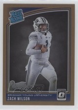 2021 Chronicles Draft Picks Donruss Optic Rated Rookie Bronze Zach Wilson 0b3