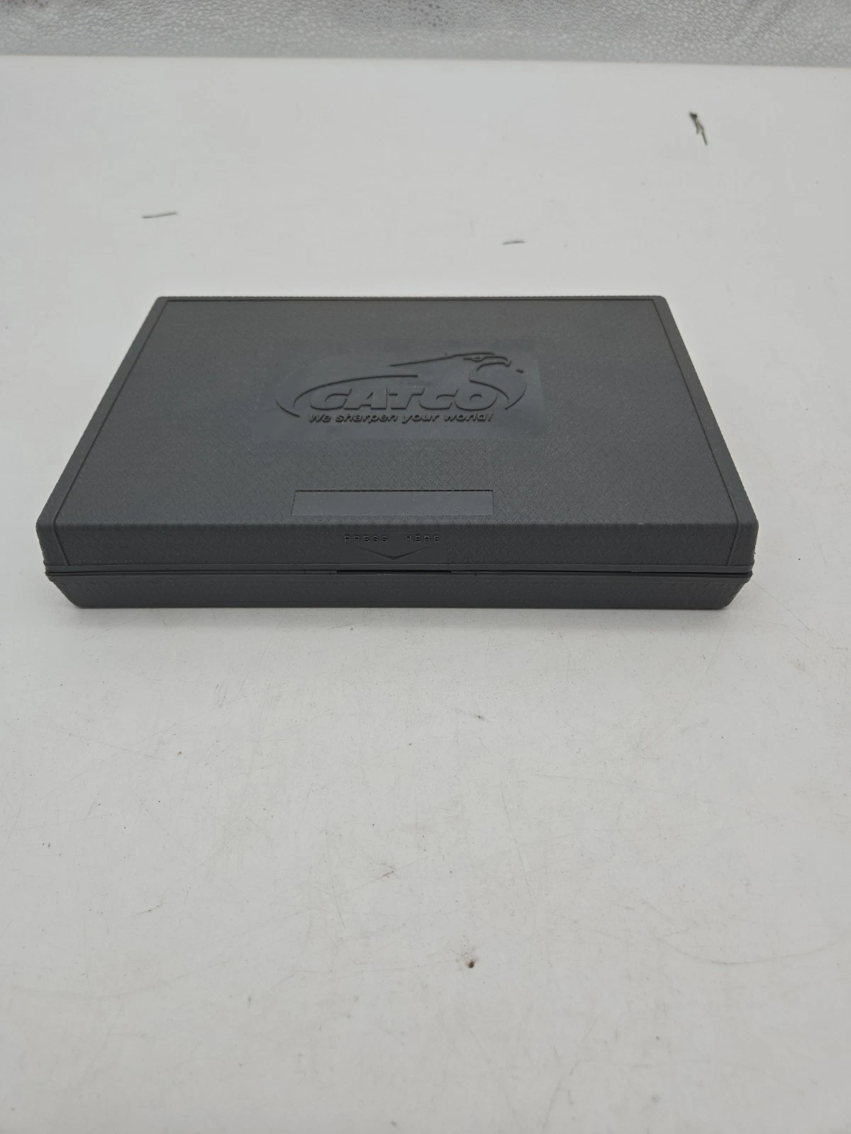 Gatco Edgemate Professional Knife Sharpening System Gray Case 3 Stone Kit