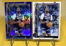 Naz Reid Blue Metallic Glitter + Base 2025-26 Topps Holiday Timberwolves #H85