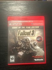 Fallout 3 Game of the Year Edition Greatest Hits PS3 CIB Tested 