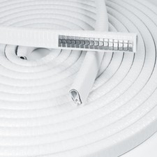 Rubber Edge Trim U Channel Trim Edge with Metal Clips Door Edge Guard 12FT