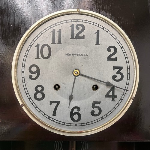 New Haven Clock Co. Madero 8 Tage mechanische Wanduhr mit Schlüssel getestet & funktioniert! - Bild 10 von 14