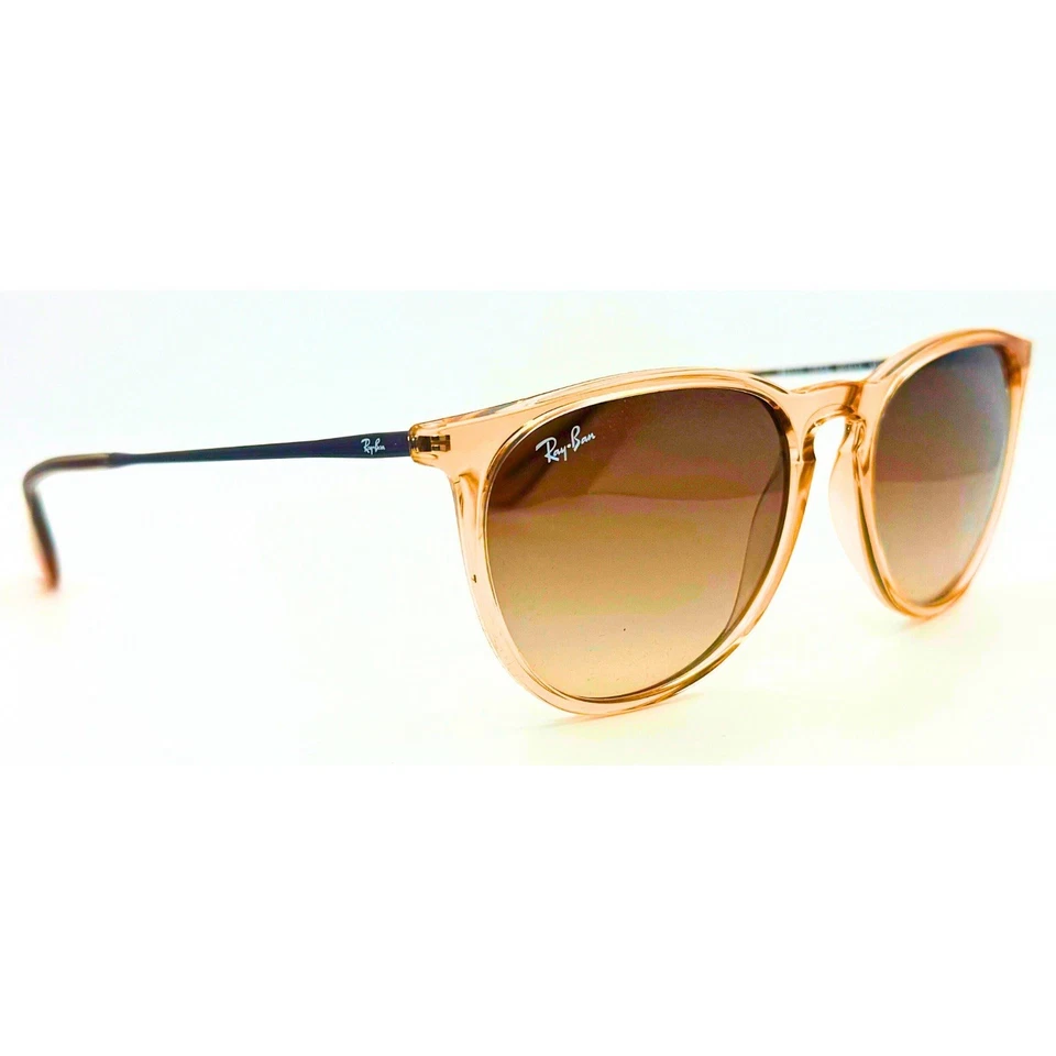 *NOVO* Lente Ray-Ban RB4171 Erika Color Mix, Marrom Transparente, Marrom Gradiente - Imagem 2 de 4