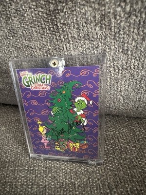 June Foray Rare Autographed The Grinch Trading Card Cindy Lou Who