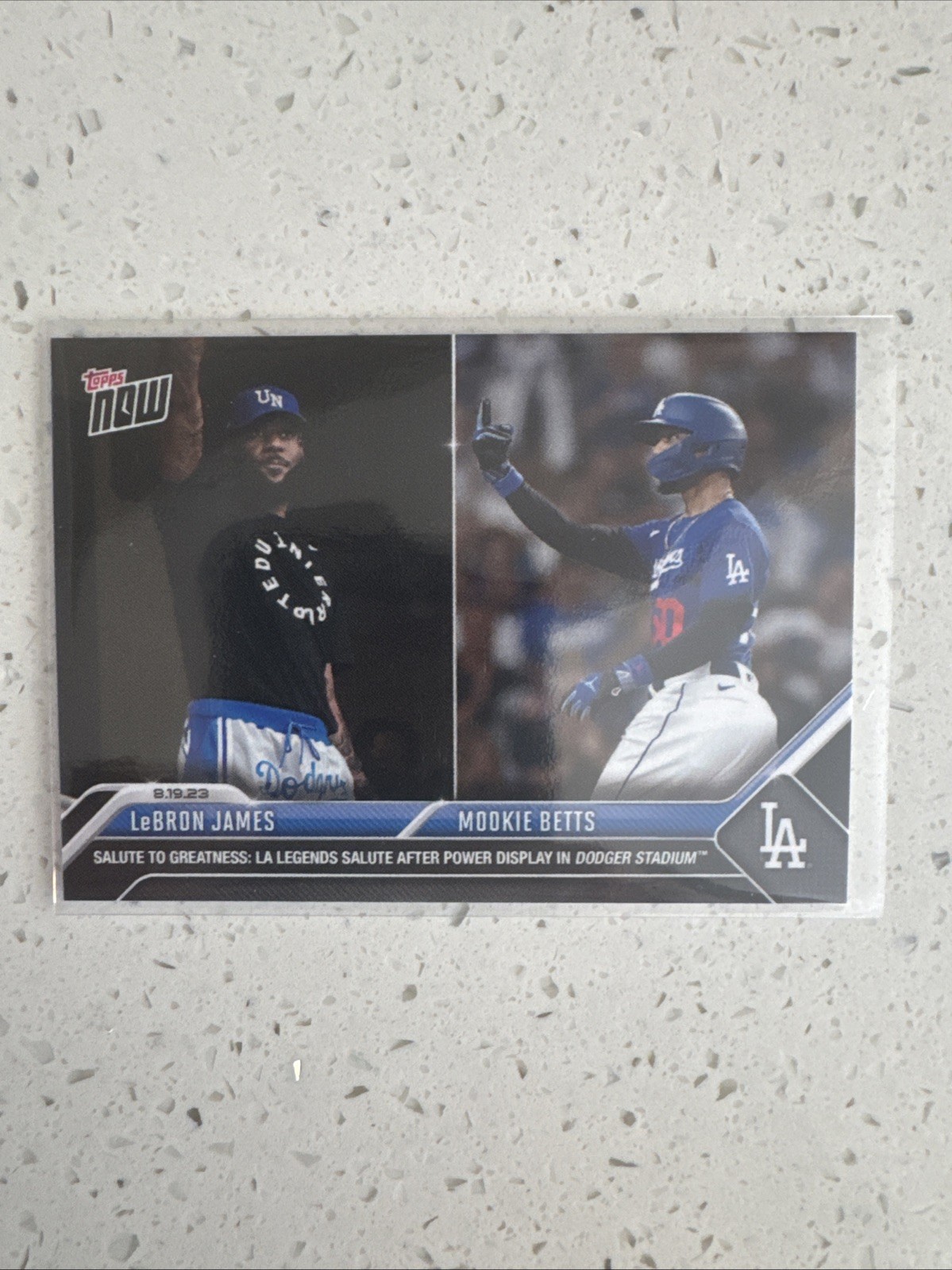 2023 Topps Now - Salute to Greatness Mookie Betts, LeBron James #736 /32719