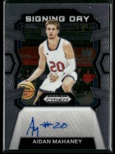 2024 Prizm Draft Picks Signing Day Aidan Mahaney Auto SD-MAH (ts59)