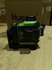 Huepar 703CG 360 Laser Level with 12 Lines for 3D Self-Leveling and Cross-Line