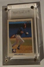Dave Justice 1990 #297 Baseball Card