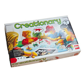 LEGO Games &bull; Creationary Board Game (3844) &bull; 100% Complete