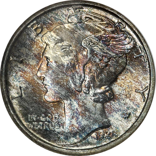1928-P Mercury Dime NGC MS66 Nice Eye Appeal Nice Strike