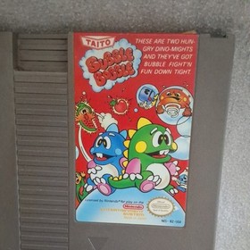 Bubble Bobble (Nintendo Entertainment System, 1988) NES Original 